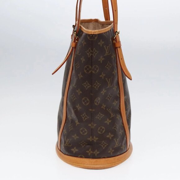 LOUIS VUITTON Monogram Bucket GM Shoulder Bag M42236 LV Auth 84528 - Picture 3 of 15